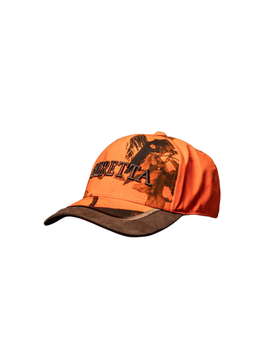Beretta Turuncu Camo Unisex Ayarlanabilir Şapka