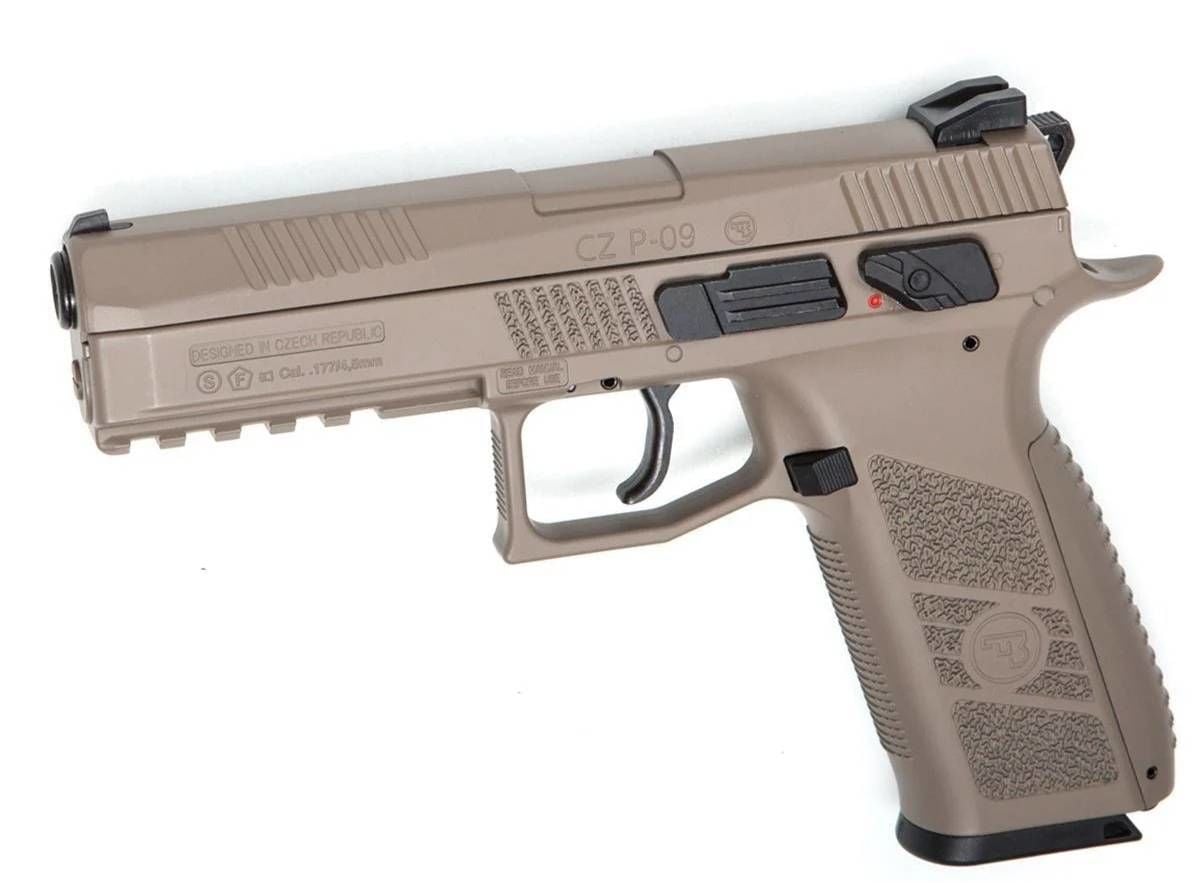 Asg CZ P09 Blowback 6mm Airsoft Tabanca Çöl Rengi