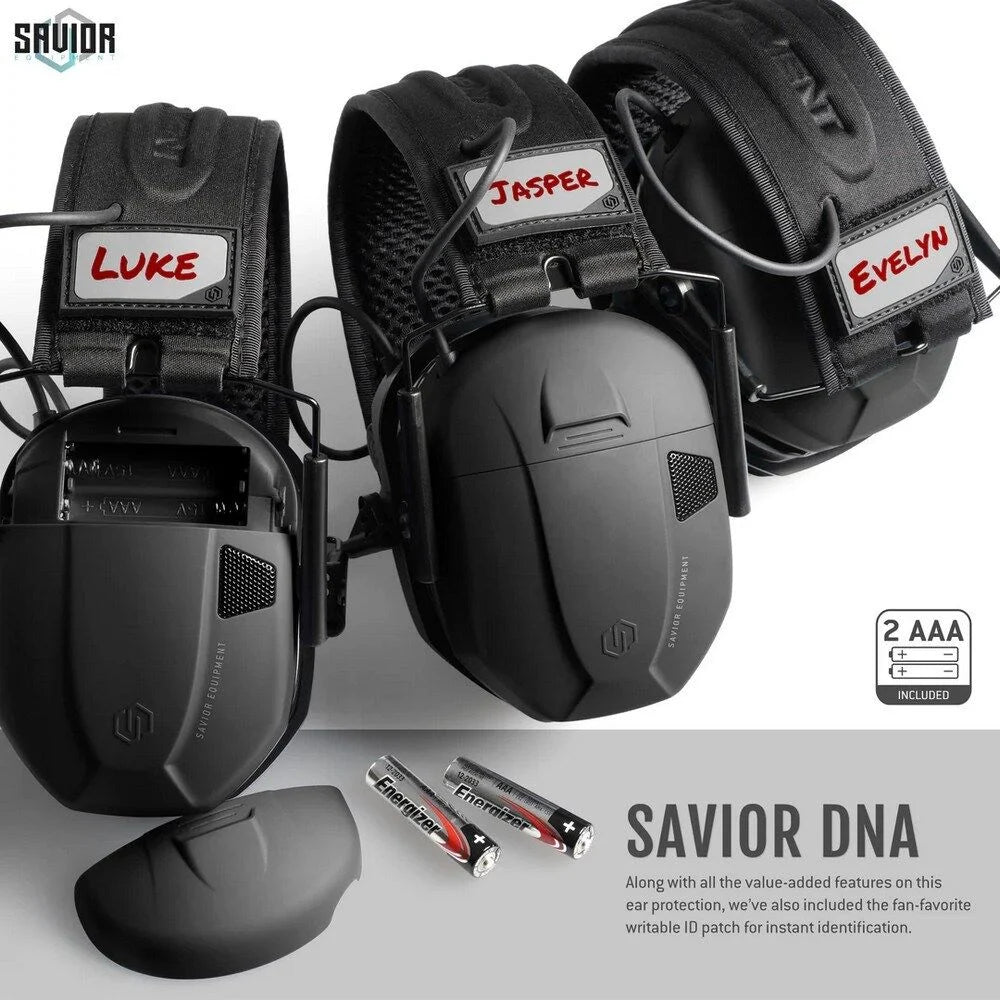 Savior Apollo Elektronik Atış Kulaklığı – Mat Siyah