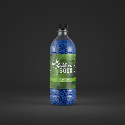 Combat Zone 0.12g 6 mm Sarı Ve Mavi Airsoft BB (5000 Adet)